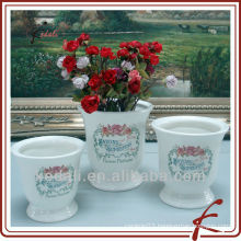 decal flower pot